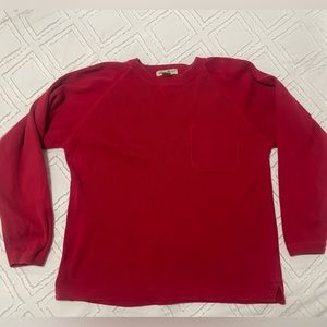Vintage Eddie Bauer red sweater